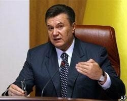 В.Янукович: Для В.Ющенко закона не существует