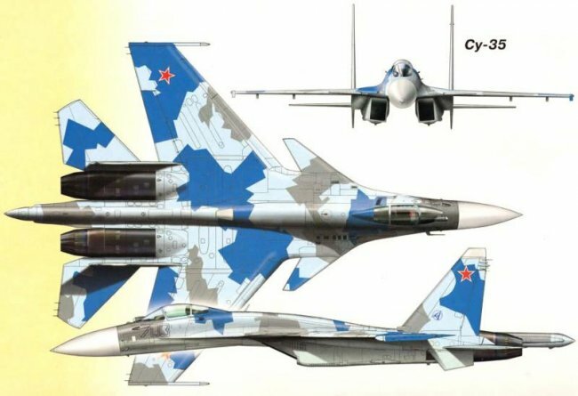 Истребитель СУ-35БМ. Большая модернизация