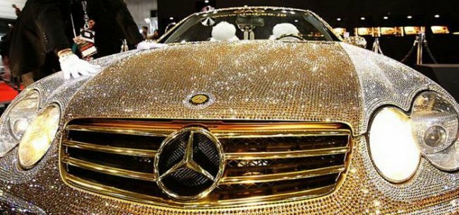 Swarovski одел Mercedes-Benz на миллион долларов!