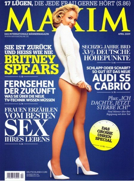 Бритни Спирс в журнале Maxim