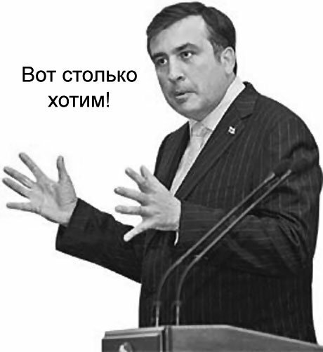 Перлы президента Грузии Михаила Саакашвили