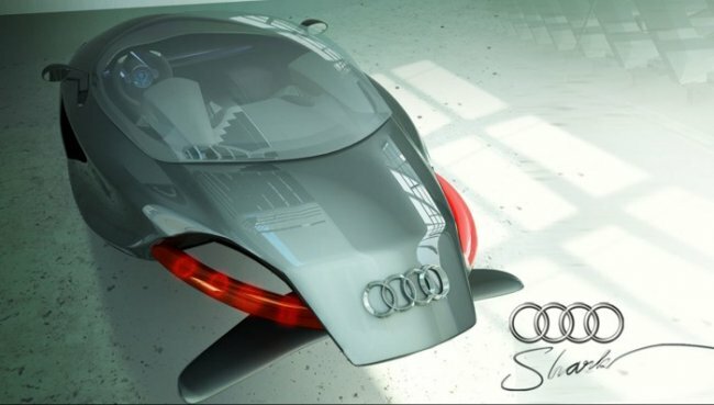 Audi Shark - концепт летающего транспортного средства