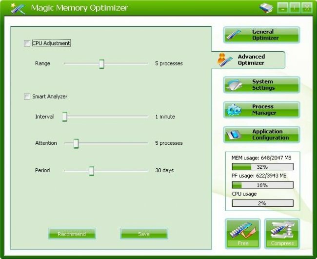 Magic Memory Optimizer v8.1.1.0271 + key