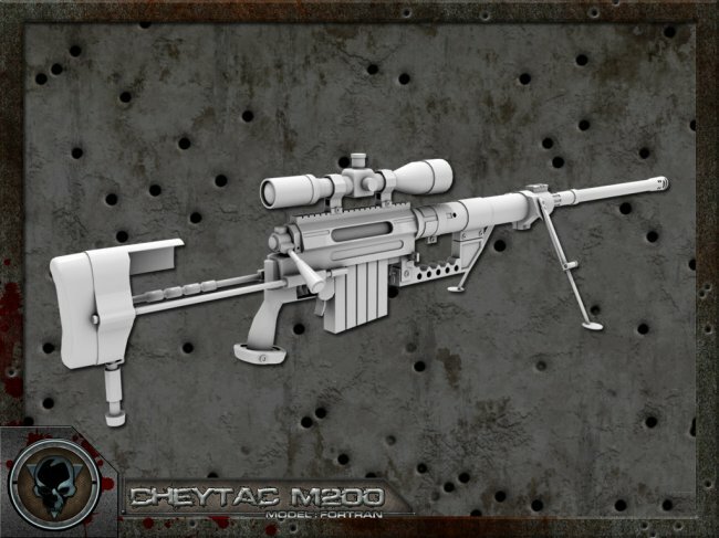 Снайперская винтовка CheyTac Intervention M200 калибра .408