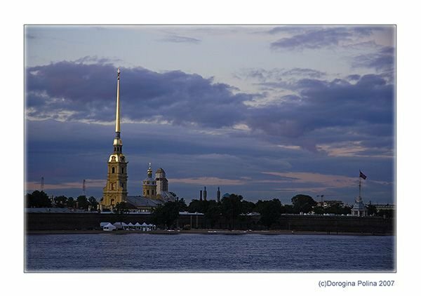 Городской пейзаж Санкт-Петербурга