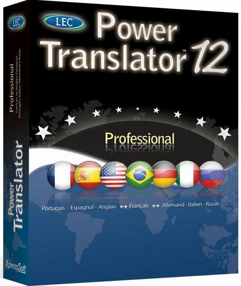 LEC Power Translator 14 Euro Edition Multilanguage Portable