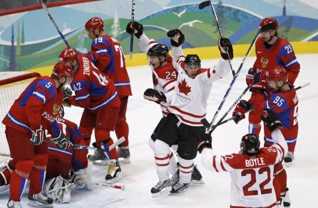 Ночной кошмар в Ванкувере: хоккеисты Канады разгромили Россию.