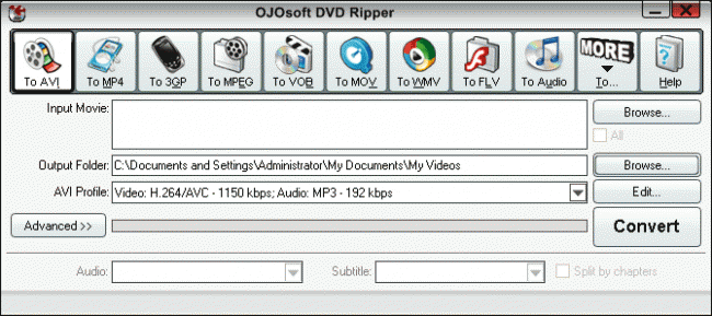 OJOsoft DVD Ripper 2.7.5.0412