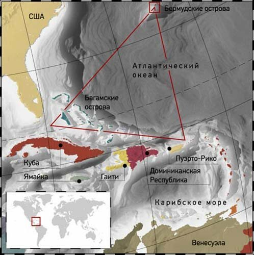 Ученые объяснили исчезновения в Бермудском треугольнике