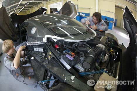Николай Фоменко и его Marussia Motors