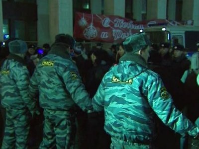 В Москве националистам не удалось провести акцию на Манежной