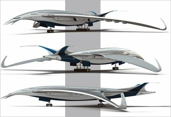 Американский конструктор представил новый проект самолета-птицы