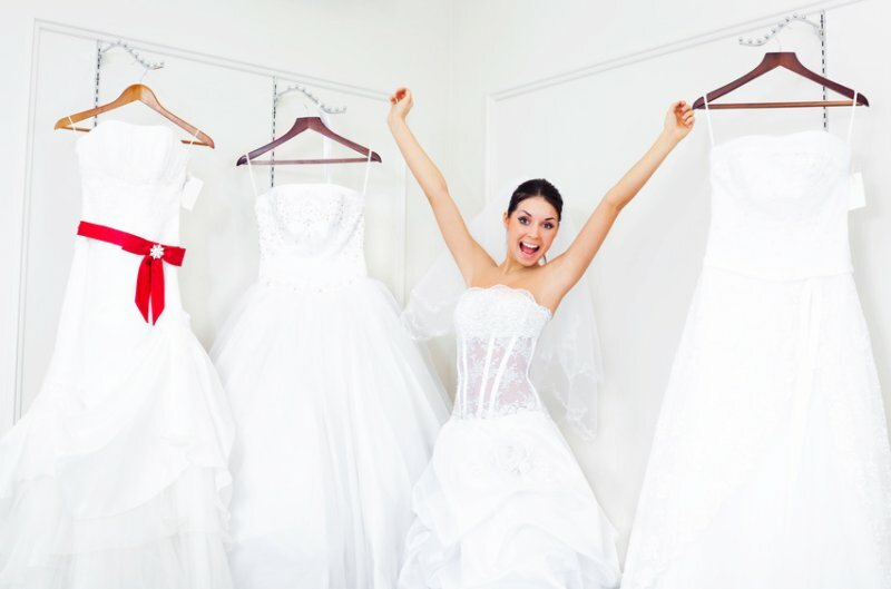 Выбор свадебного платья невесты