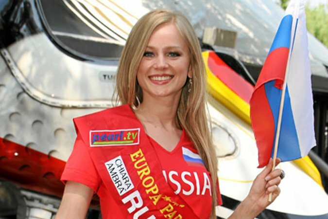 Россиянка была признана самой красивой девушкой чемпионата Европы по футболу 2012
