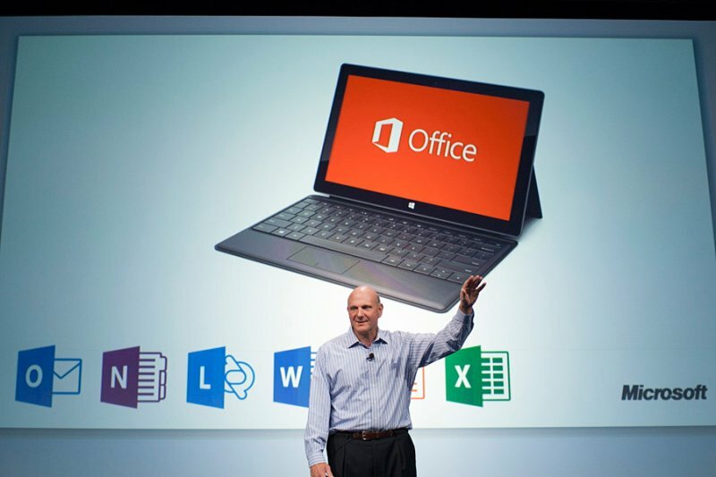 Компания Microsoft продемонстрировала новую версию MS Office 2013
