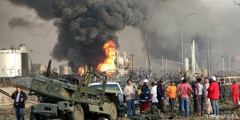 Сильнейший взрыв произошел на нефтеперерабатывающем заводе в Венесуэле