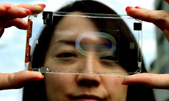 Тайваньская компания разработала первый прозрачный смартфон
