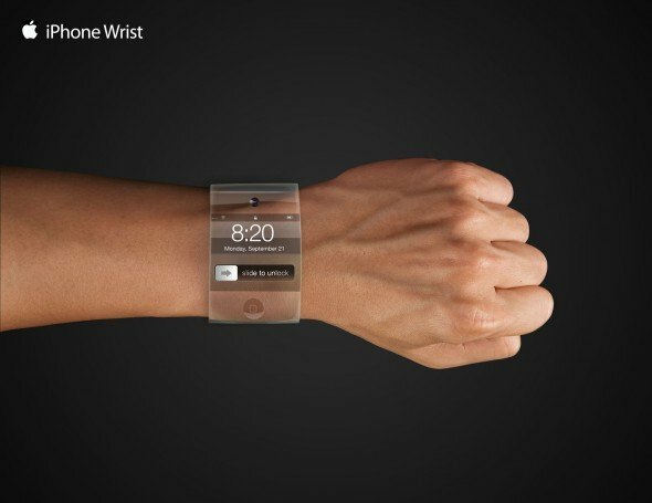 Компания Apple, планирует выпуск "умных часов" из гибкого стекла