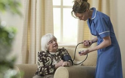 Уход за больными людьми пожилого возраста в частном доме престарелых
