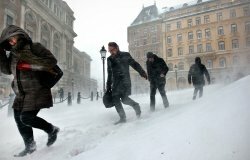 Европейцы погибают от сильных морозов