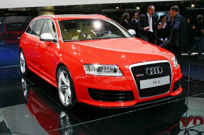 Audi представила 10-цилиндровый RS6