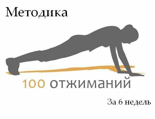 Программа тренировок 100 отжиманий