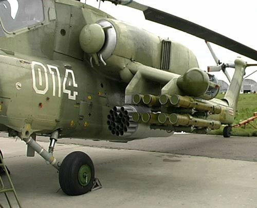 "Летающий танк" вертолет Ми-28Н