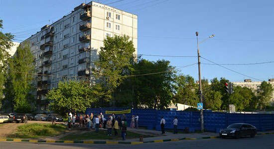 Строительство скандального дома в Нижнем Новгороде приостановили