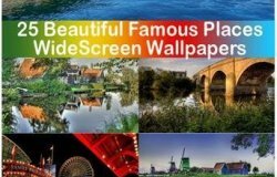 25 Beautiful Famous Places WideScreen Wallpapers